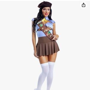 Fashion Nova Brownie scout Halloween costume